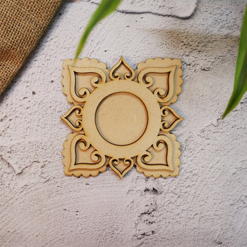 Chaukad T Light Candle Holder